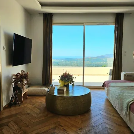 Grand T2 Sur Les Hauteurs Avec Sublime Vue Lägenhet Cuttoli-Corticchiato